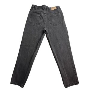 Resolute Bay Tapered Jeans Mens 34x32 (32x30) Charcoal Gray Denim Vintage Wash